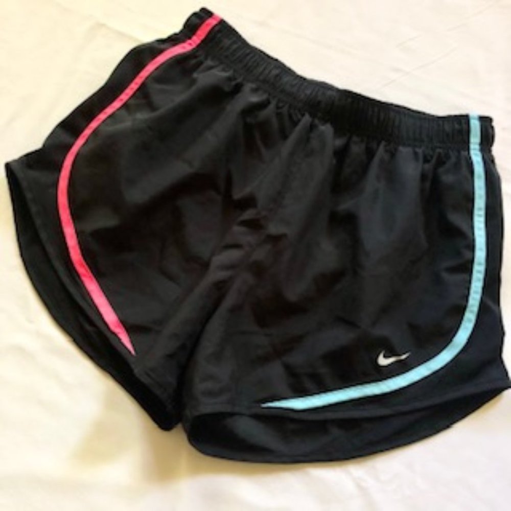 Women's NIKE Dri-Fit Black Activewear Shorts